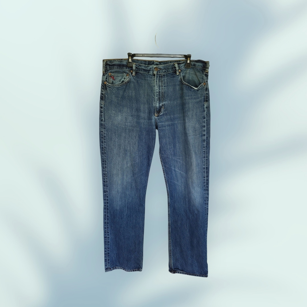 Ralph Lauren Men's Classic Blue Straight Jeans